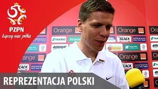 Wojciech Szczęsny po meczu z Łotwą [upl. by Ethelind]