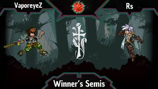 SSF2 Dead Zone Tournament  Winners Semis  VaporeyeZ Sora Vs Rs Isaac [upl. by Ithnan446]