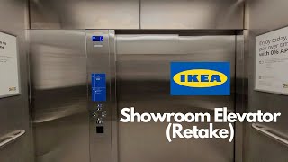 October 2024 Retake Modernized ThyssenKrupp Showroom Elevator at IKEA Edmonton Edmonton AB [upl. by Ande]