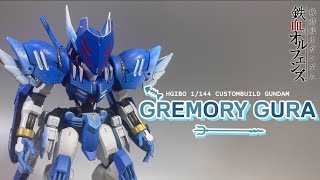 CUSTOM BUILD HG 1144 GUNDAM GREMORY GURA [upl. by Adnawt459]