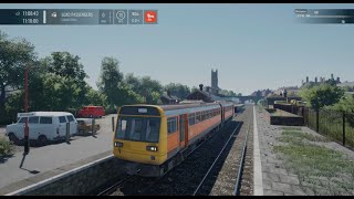 Train Sim World 4  Blackpool Branches Class 142  Ormskirk to Blackpool South part 1up to Preston [upl. by Nlyak]