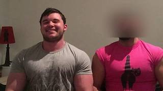 Gay Jr Bodybuilder duo pec bounce [upl. by Sharon]