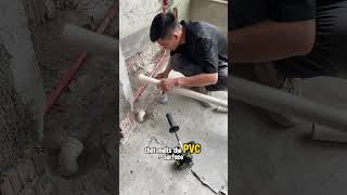 I figured out what PVC primer is for before joining PVC pipes plumbing plumber [upl. by Myers331]