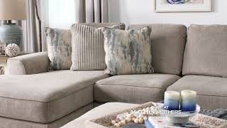 Ardsley 5Piece Sectional with Chaise [upl. by Anastasie902]