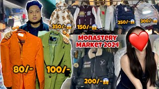 Monastery Tibetan Market Boys Winter Collection  Monastery Market Kashmere Gate Delhi Vlog [upl. by Joon]