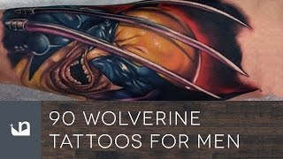 90 Wolverine Tattoos For Men [upl. by Uolyram33]