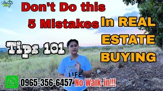 Wag NYO KAMING GAYAHIN REAL ESTATE INVESTMENT MISTAKES We COMMITTED on our FIRST INVESTMENT [upl. by Halivah]