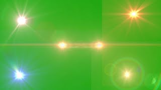 30 flashing Lights green screen effects animation free HD footages  chroma key flashing light [upl. by Llekcir]