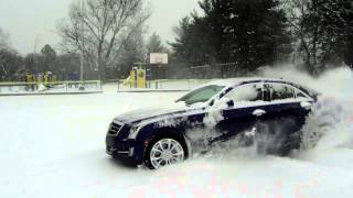 Deep Snow Drift  Cadillac ATS [upl. by Sparke]