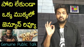 Jabardasth Mahidhar Review On Mechanic Rocky Movie  Viswaksen  Mechanic Rocky Review  Public Talk [upl. by Derrek]