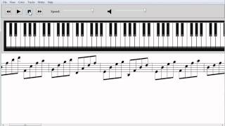 Demo of MidiSheetMusic23 [upl. by Edin]