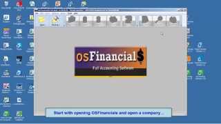 SmartBank Bank Manager working with OSFINANCIALS Accounting [upl. by Omocaig510]