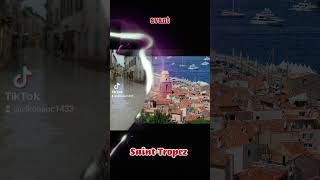 Sainttropez viralvideo sainttropez inondations triste soutien [upl. by Fritts]