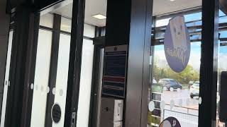 Dormakaba ES 200 Automatic Door at McDonald’s Whitstable [upl. by Enomahs]