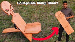 Camping Chair  DIY Punisher Chair [upl. by Arvad451]