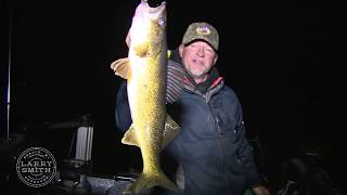 Night Bite Walleyes on Bay de Noc [upl. by Mcclimans456]