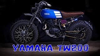 YAMAHA TW200 custom [upl. by Ailat]