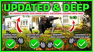 UPDATED amp SUPER DEEP  2024 NOKTA LEGEND 113 Version  Metal Detecting IRON INFESTED SETTINGS [upl. by Atined]