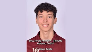 Video Beca Roble Amarillo  Uninorte Derecho 20251 Diego Zuleta [upl. by Ybur]