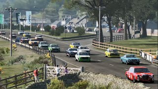 Historic Touring Car Race Bannochbrae Road Circuit Scotland Project Cars DailyRacePro [upl. by Isac]