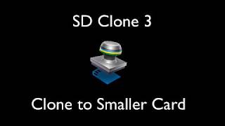 SD Clone 3 Clone to Smaller Card [upl. by Adnoloy]