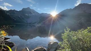 Snowmass Lake Sunset Time Lapse 720 [upl. by Lindly]