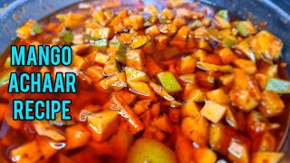 MANGO ACHAAR ll SOUTH AFRICAN RECIPE ll MANGO PICKLE ll MANGO ACHAR ll [upl. by Mirelle423]