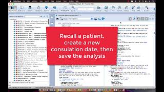 RadarOpus English Tutorial  Introduction part 5  Save the analysis clipb to the patient file [upl. by Ireva]