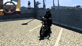 Euro Truck Simulator quotETS2quot  Bike Mod  GamePlay [upl. by Fianna]