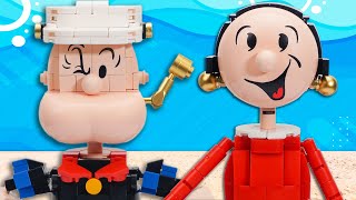 Popeye y Oliva Olivo Set Bloques  Pantasy Bricks SuperToysCollection [upl. by Ragse]