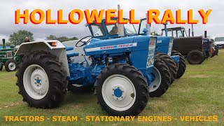 Tractors and Steam at Hollowell Rally 2023 [upl. by Cynarra]