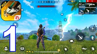 Free Fire MAX  Gameplay Part 1 Tutorial Battle Royale Solo Win iOS Android [upl. by Rehtaeh]