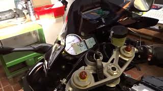 IRC QUICKSHIFTER AND BLIPPER S1000RR INSTALLATIONTEST [upl. by Calvina979]