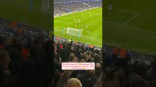 Feyenoord fans reaction to goal Vs man city pepguardiola [upl. by Ralina]