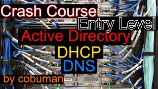 Crash Course Active Directory DHCP amp DNS for Entry Level Tech Support [upl. by Yorztif]