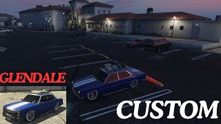 GTA ONLINE BENEFACTOR GLENDALE CUSTOM [upl. by Im]