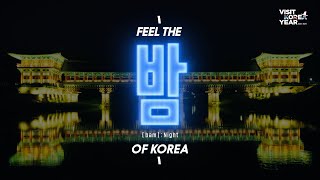 Feel the Nightbam of KOREA VisitKoreaYear [upl. by Horbal]