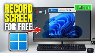 How to Screen Record on Windows 11 PCs for FREE  Full Guide [upl. by Kavanagh334]