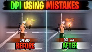 USE THIS 🤫  SECRET DPI  FOR HEADSHOT  Free fire best “DPIquot settings [upl. by Asila]