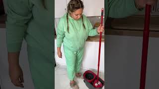 Mopping the floor cleantok cleanwithme cleaningmotivation cleaningtips cleaningroutine [upl. by Jervis]