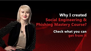 Social Engineering amp Phishing Mastery Course by CQURE Academy [upl. by Idnir]