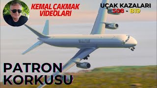 UÇAK KAZALARI 8 SEZON  19 BÖLÜM I PATRON KORKUSU I Türkçe Dublaj Belgesel [upl. by Linad]