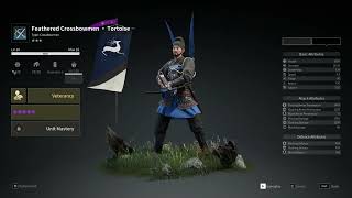 Conquerors Blade  Lính Meta  Feathered CrossBowmen Tortoise  Tier 3 [upl. by Notsew357]