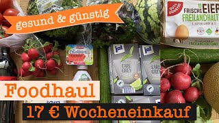 Wocheneinkauf gesund amp günstig nur 17 € dank Cashback und Payback  Food Haul  Food Diary 1 Person [upl. by Otto768]