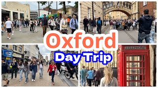 Oxford University England 🇬🇧 Day Trip Oxford City Centre 2024  Virtual Walk Tour [upl. by Nameloc]