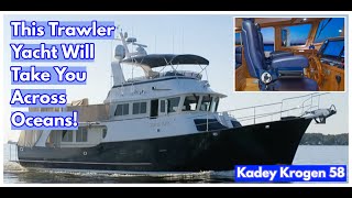 Do You Love Trawler amp Explorer Yachts Then This Boat Is For You [upl. by Ettennahs]