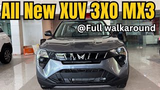 2024 Mahindra XUV 3XO MX3 full walkaround  details  exterior  interior [upl. by Sang]