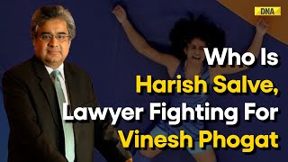 Vinesh Phogat Disqualification Who Is Harish Salve Set To Represent Vinesh Phogats Case [upl. by Tat]