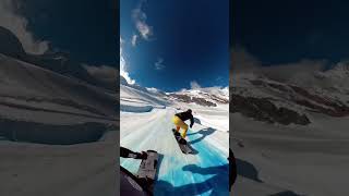 blue sky race day shorts snowboarding fast [upl. by Asseram]