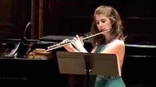 Liebermann Sonata Movement 2 Laura Kaufman flute [upl. by Ainattirb]